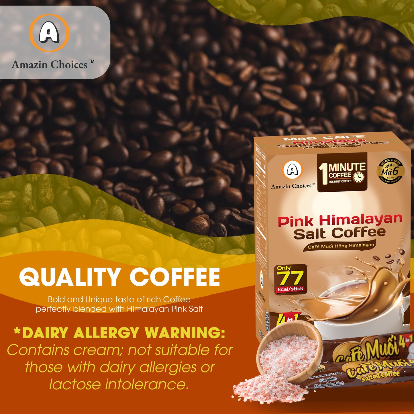 Pink Himalayan Salt Coffee