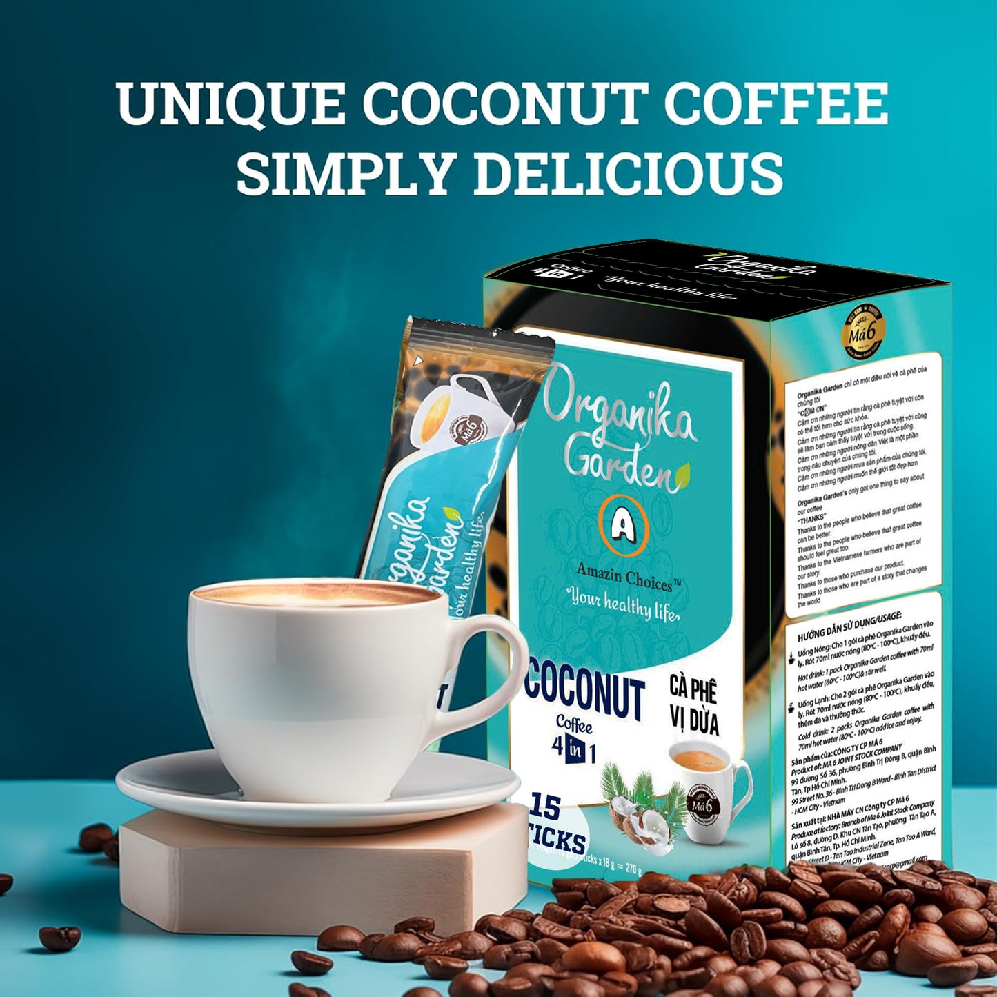 Coconut Instant Coffee