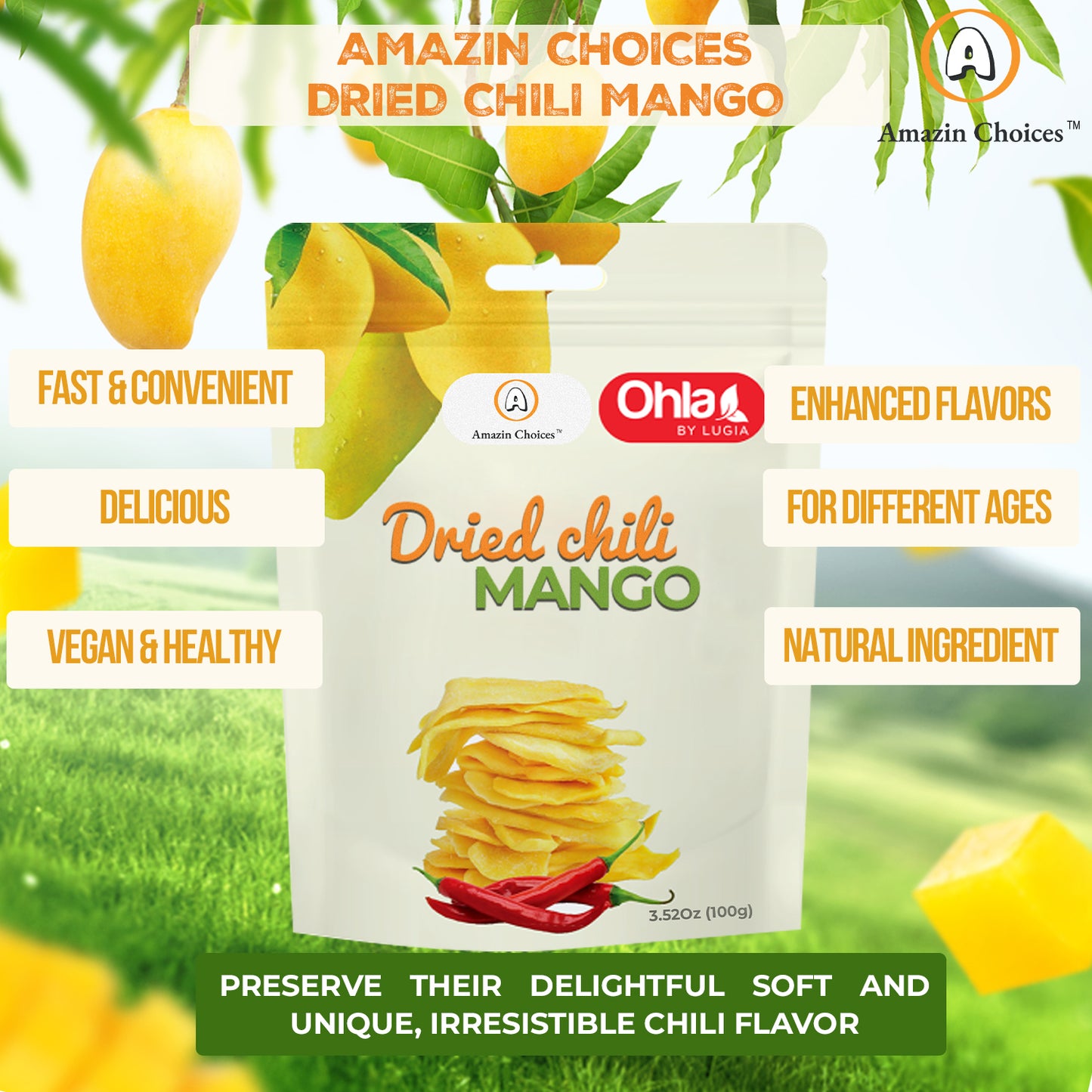 Dried Chilli Mango
