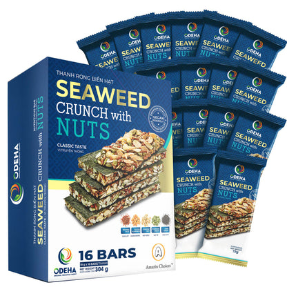 Seaweed Crunch with Nuts - Classic