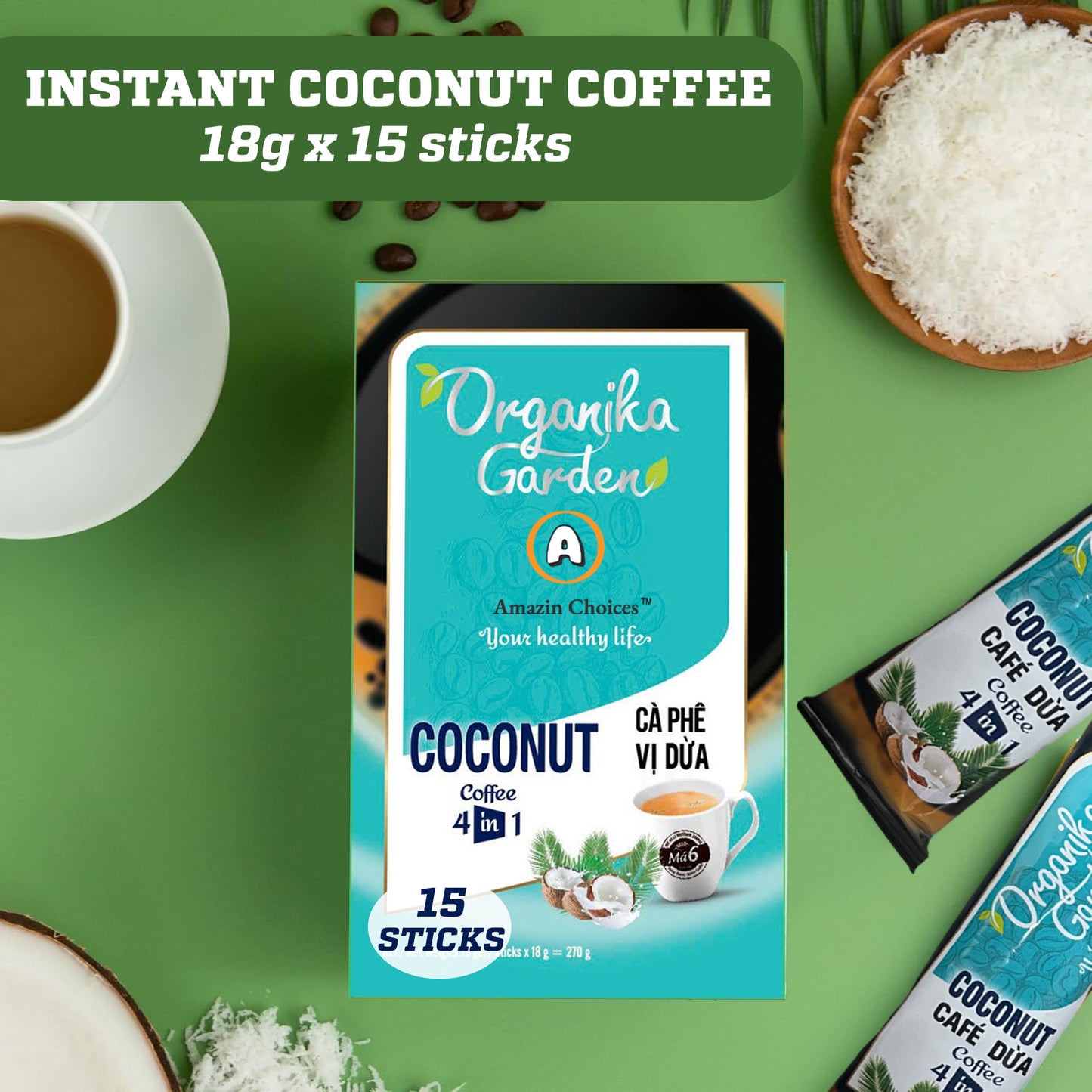 Coconut Instant Coffee
