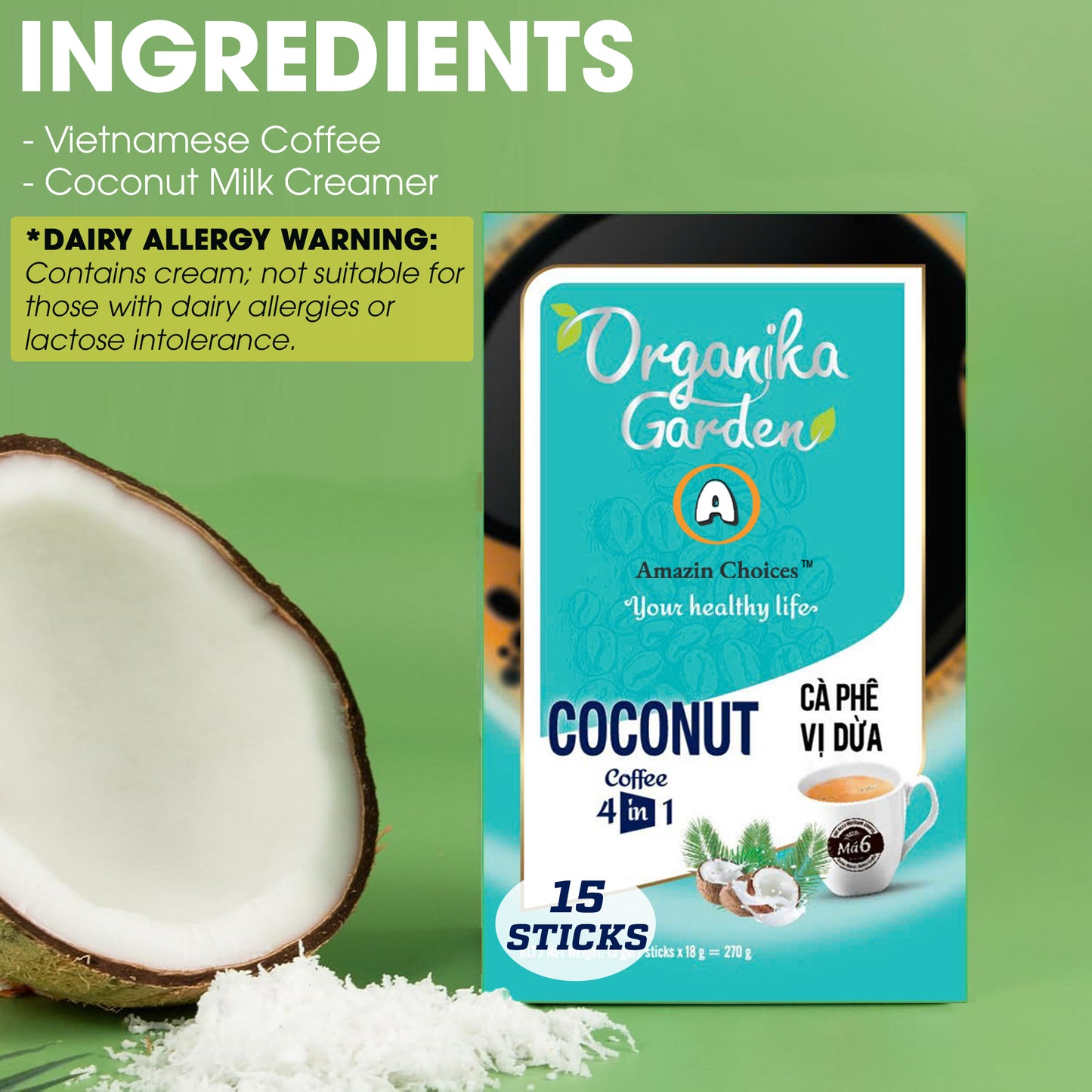 Coconut Instant Coffee