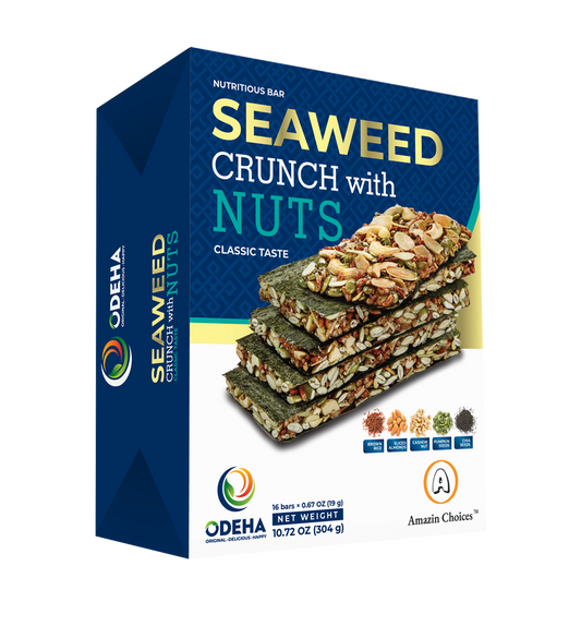 Seaweed Crunch with Nuts - Classic