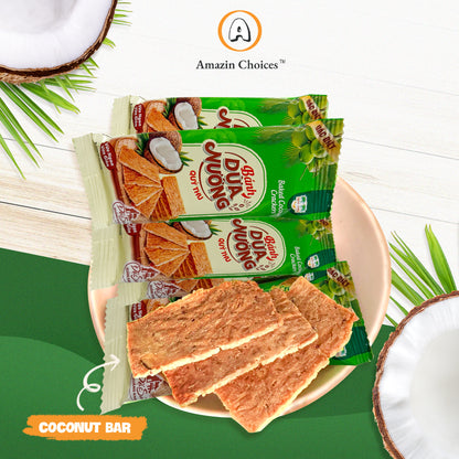 Baked Coconut Crackers
