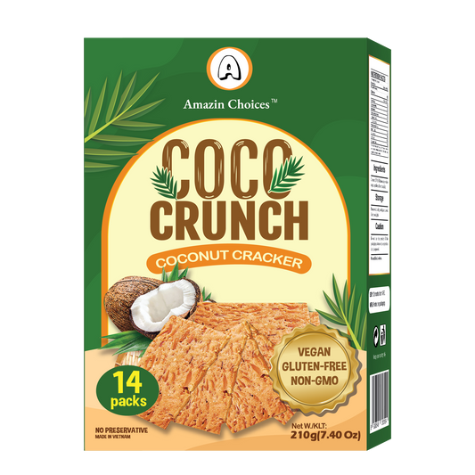 Baked Coconut Crackers