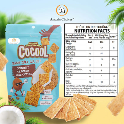 Coconut Cracker with Coffee