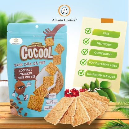 Coconut Cracker with Coffee