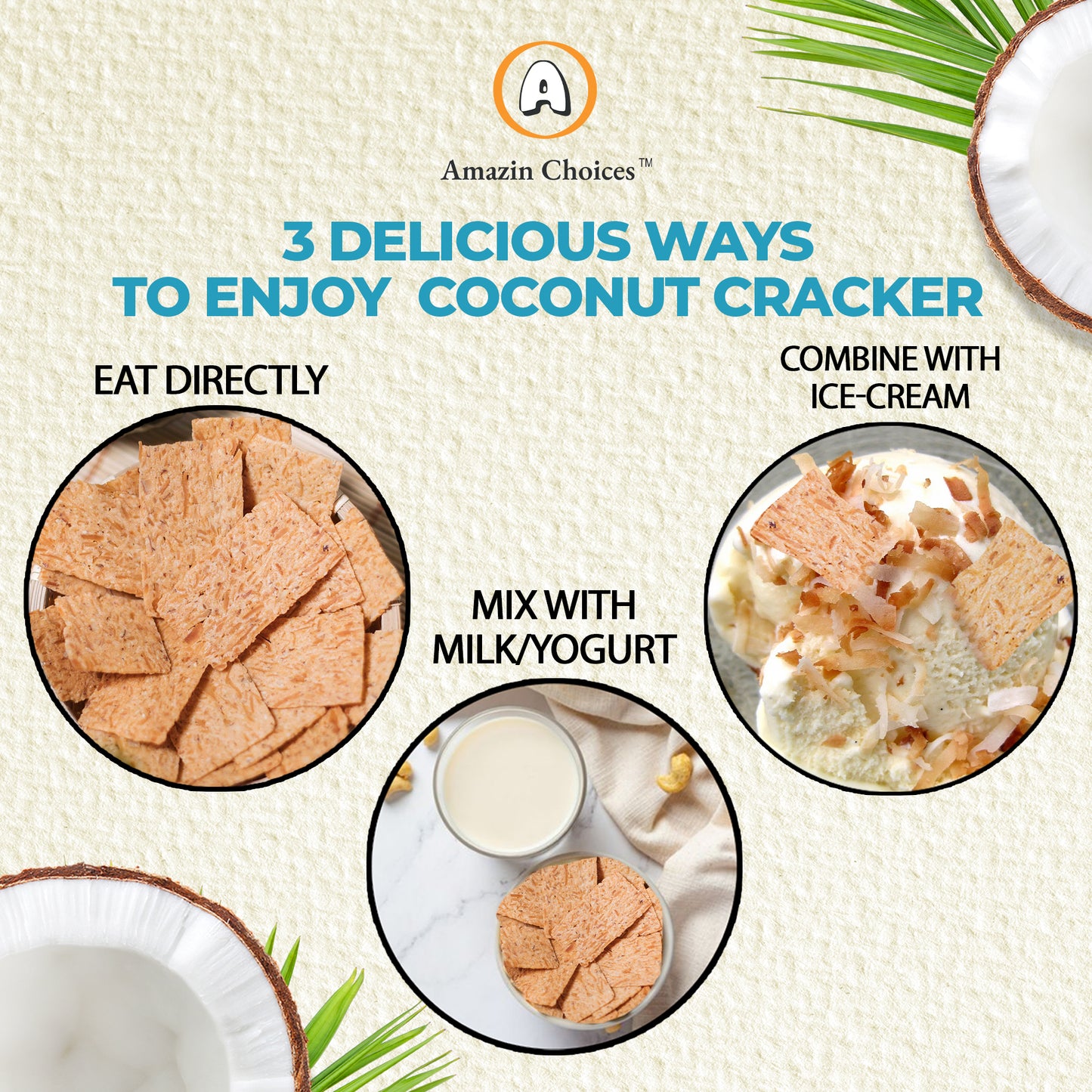 Coconut Cracker with Coffee